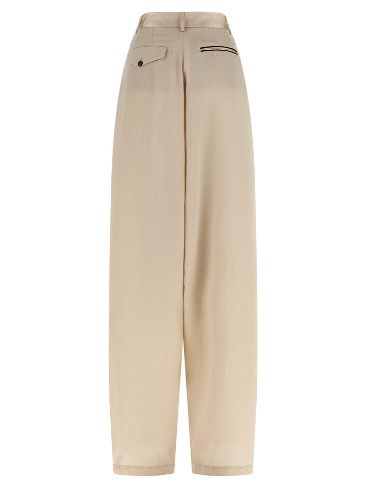 Maison Jejia Elsa Pants - Beige | b264dd517f12ea291648eb30b3258336f4e769e4