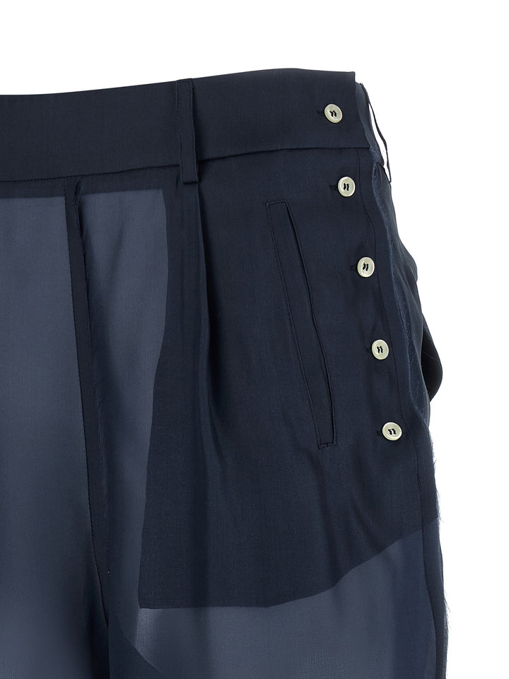 Maison Jejia Giulio Pants - Blue | ab4df2819ffee23dbd84b1d5a9ebcd1d8df946d3