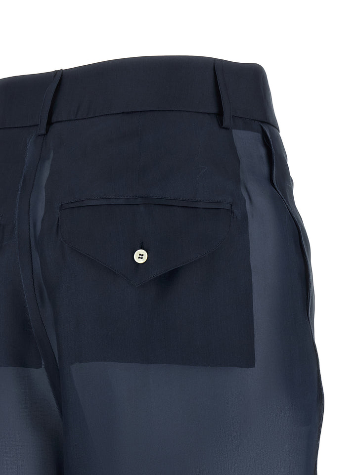 Maison Jejia Giulio Pants - Blue | 3cc2c4d107a041d9fa052a018287b85c4961ecf3