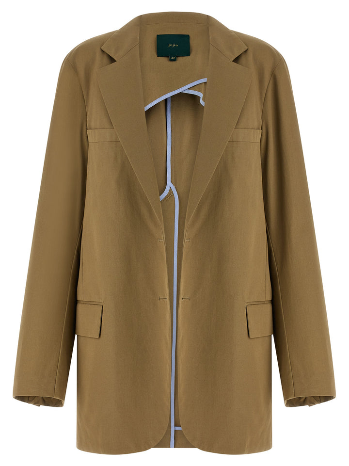 Maison Jejia Birkin BlazerS - Beige | 6121448d0d6d9d4d17cbac1dfe659a249f2e258f