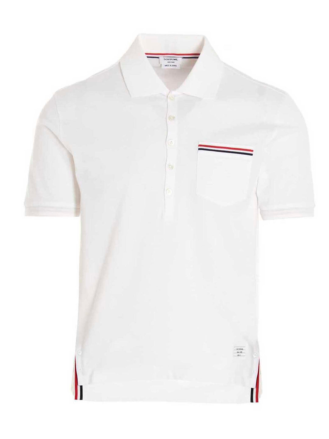 Thom Browne Rwb  Shirt Polo - White | 060fd219e46edd5e000fcdf98b77eaabcb2673a3
