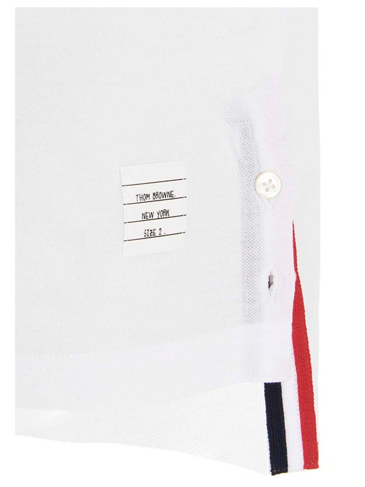 Thom Browne Rwb  Shirt Polo - White | 83ffe14e3d9cbe81112e2c7b1b8d235167dcd5f1
