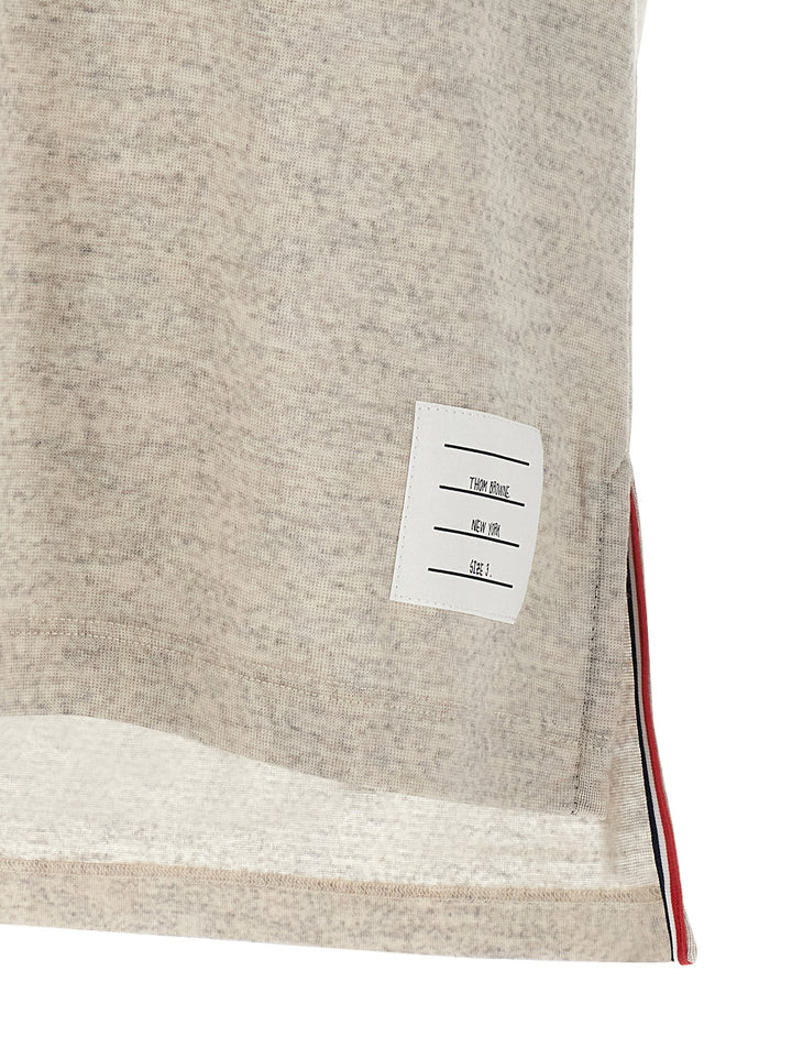 Thom Browne 4bar Polo - Gray | f28600f24ec731ad0abb29d398b7bceaa0be1cb0