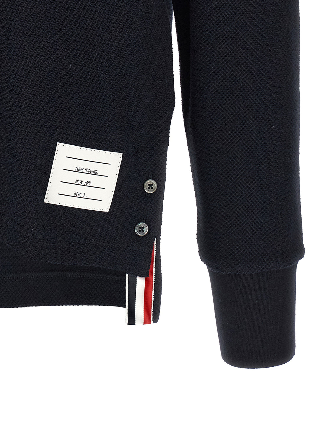 Thom Browne 4 Bar Polo - Blue | 18cee8c7a40592678d4f3da7889f284d02e9adca