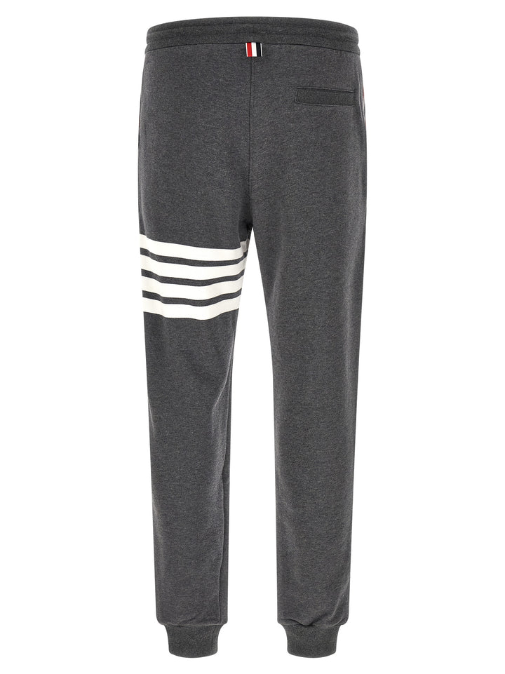 Thom Browne 4bar Pants - Gray | 4082eab40688ff4fb3b7071487f61b8aecf77eea