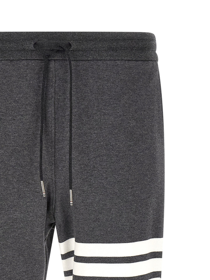 Thom Browne 4bar Pants - Gray | 9686a1c46bbc63f755fedbd53edee6dc725120a7