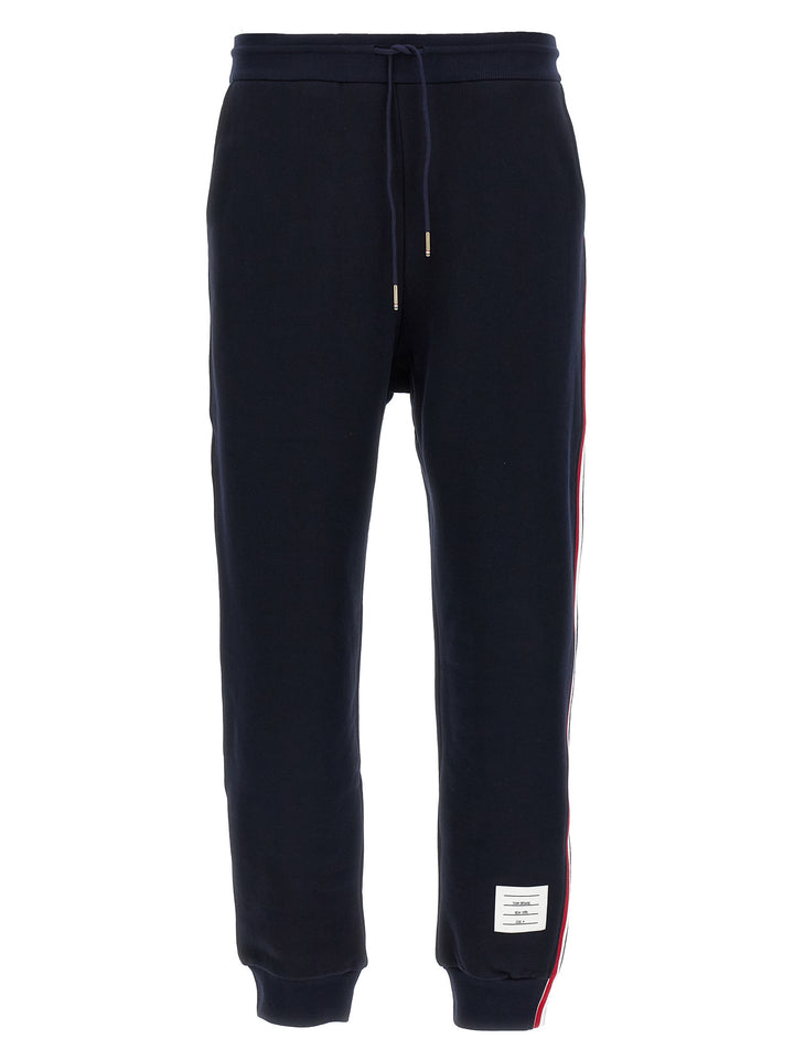 Thom Browne Classic Loopback Stripe Pants - Blue | 01940f4db2980016f43937b5983c0a7265fcdcff