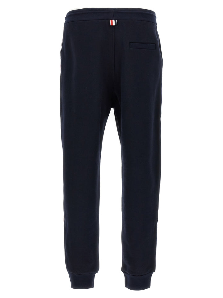 Thom Browne Classic Loopback Stripe Pants - Blue | e2b4ac40cea37bee16e3f94d84918a18b80e7620