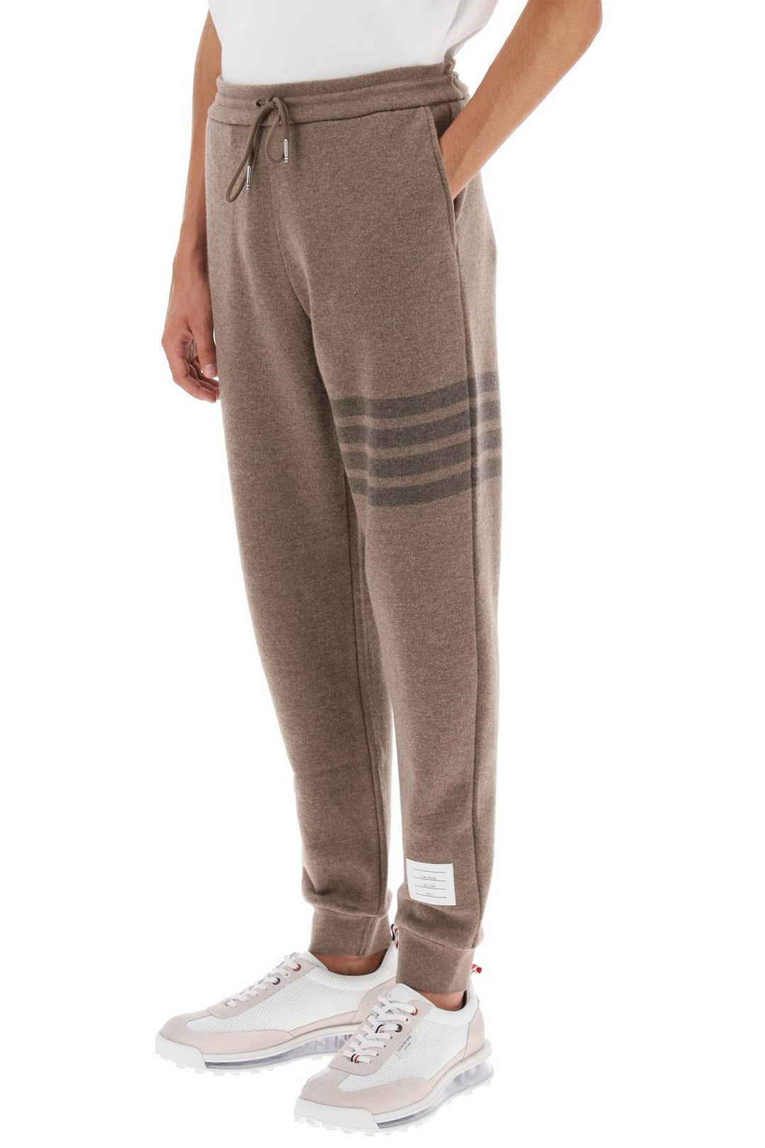 4 Bar Loopback Wool Sweatpants