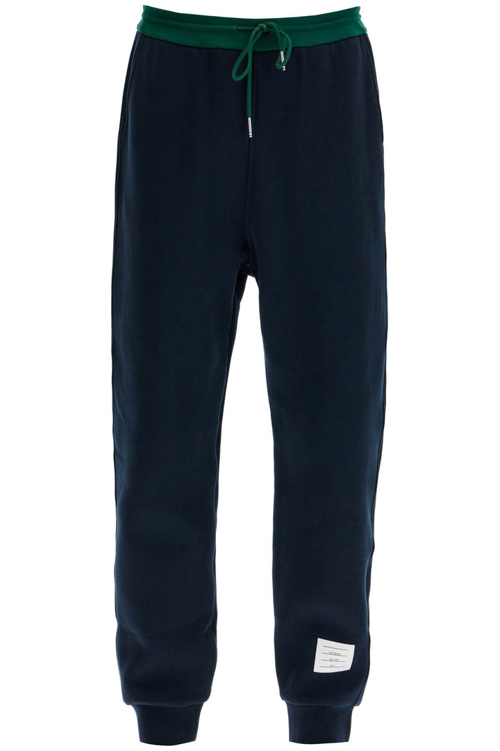 Color Block Fleece Joggers For Men