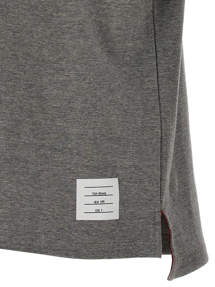 Thom Browne 4 Bar T-shirt - Gray | a15b6bbccc58066fa86d91b8a7ce9f6c44cf8a6f