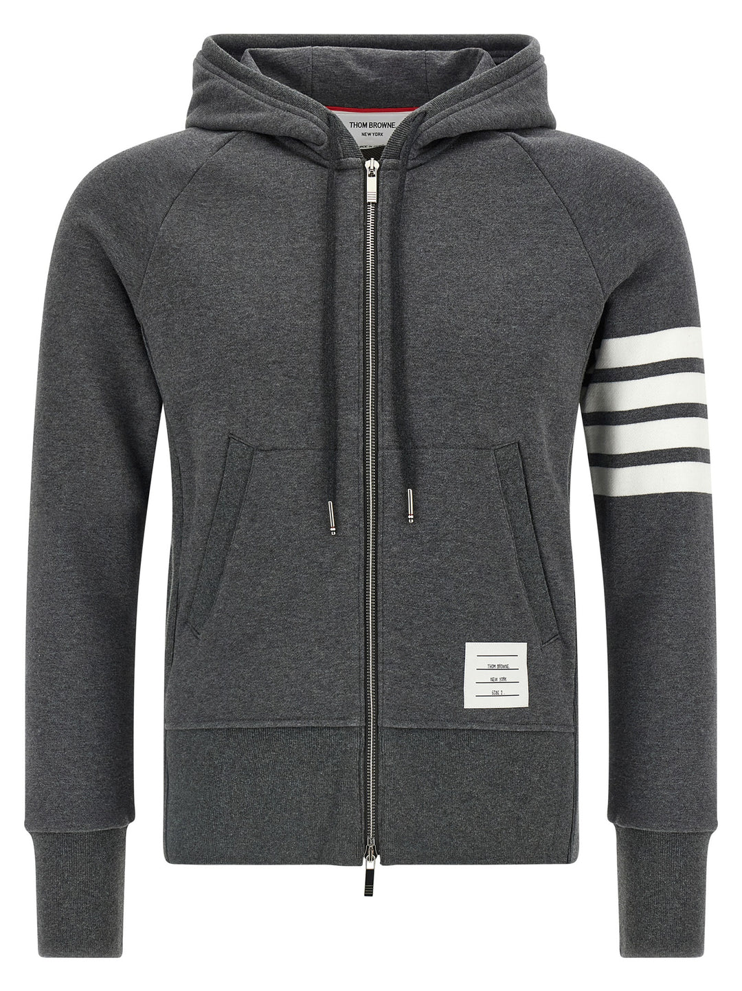 Thom Browne 4bar Sweatshirt - Gray | 4ddc4cd320470830e0c56f100e2d8d44112e5cbe