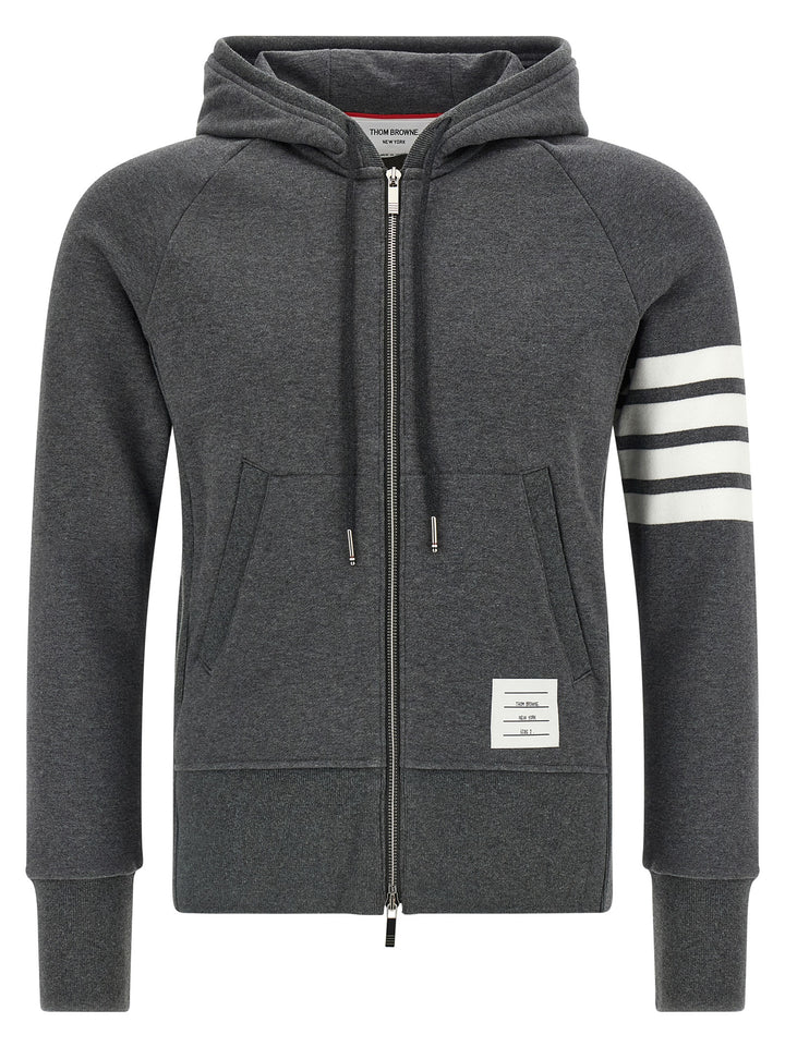 Thom Browne 4bar Sweatshirt - Gray | 4ddc4cd320470830e0c56f100e2d8d44112e5cbe