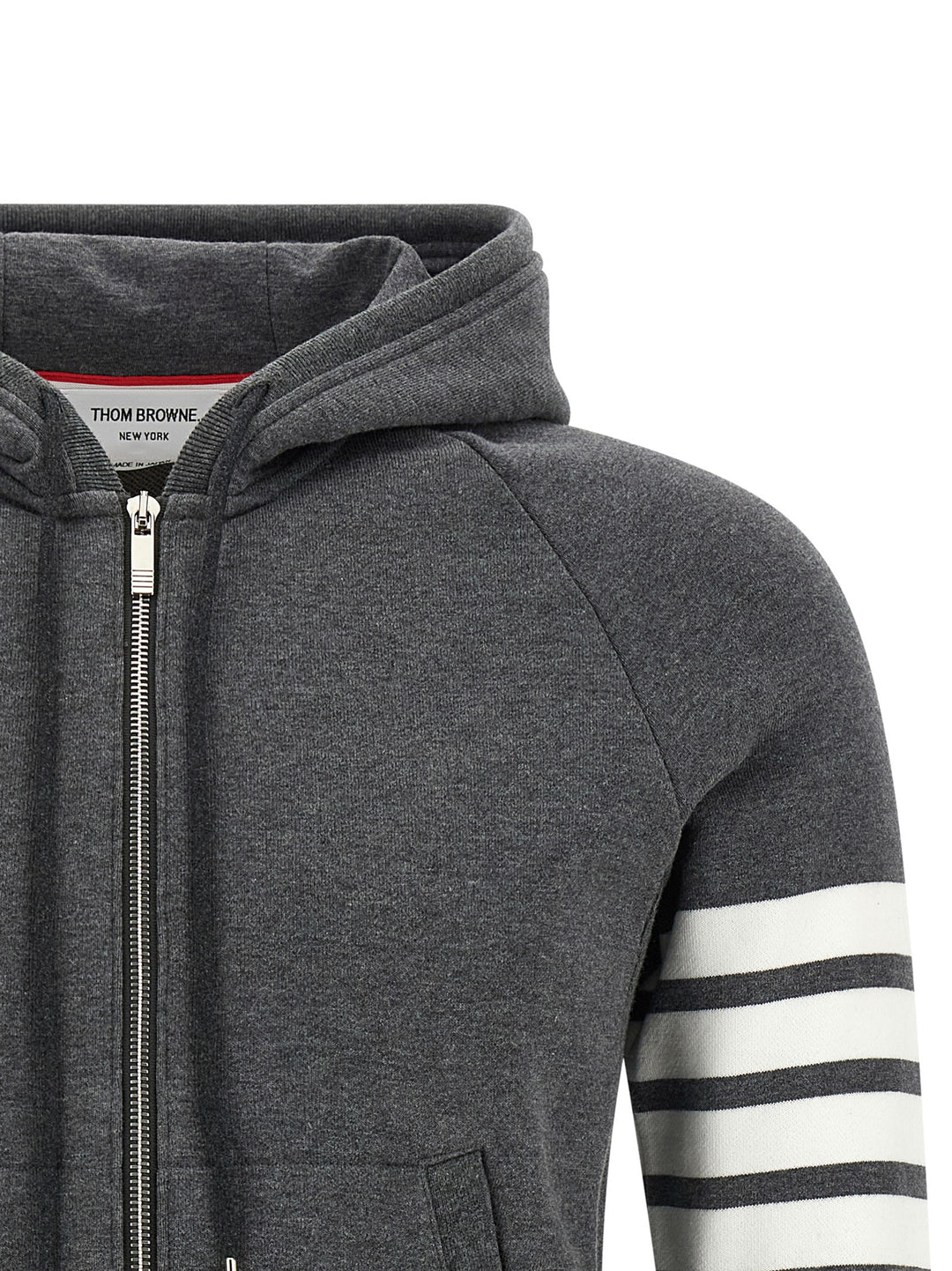 Thom Browne 4bar Sweatshirt - Gray | c29120e92cd3b47892e29576e284b5a739874cf2