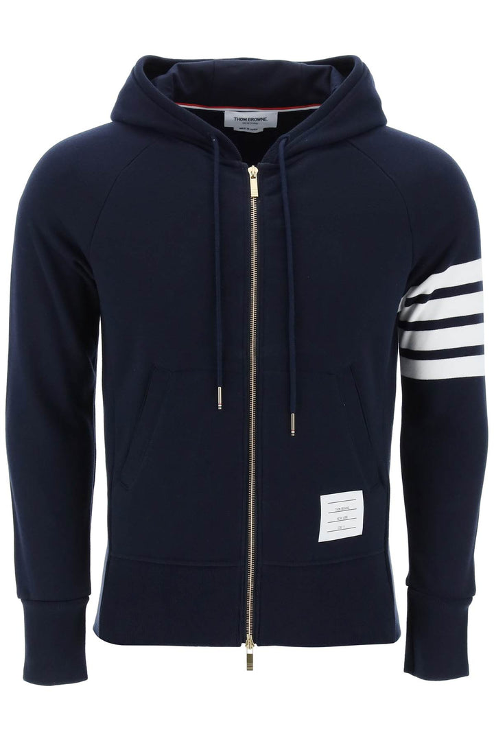 4 Bar Zip Up Hoodie