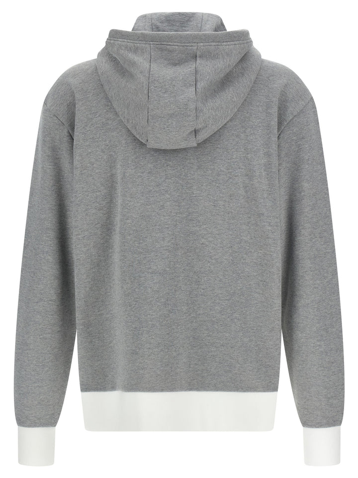 Thom Browne 4bar Sweatshirt - Gray | 35b543d7e04c97a9525e762a302132eff90d4f64