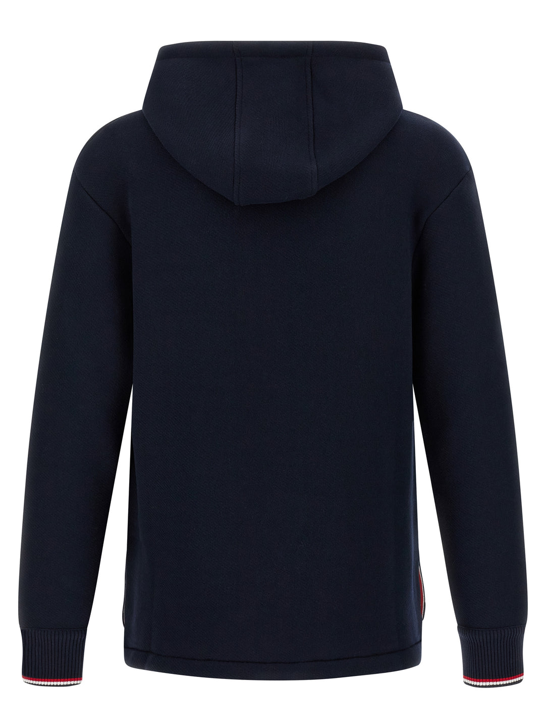 Thom Browne Rwb Tape Hoodie Sweatshirt - Blue | a14ebb645e97be3f6c2324a6ce51edbf7a51593a