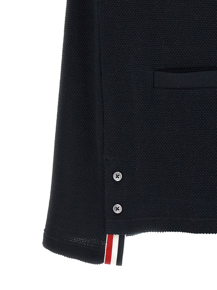 Thom Browne 4bar Cardigan Sweaters and Cardigans - Blue | 4b7bf2553fff4bdd8bf7605a748c77a70c79f19f