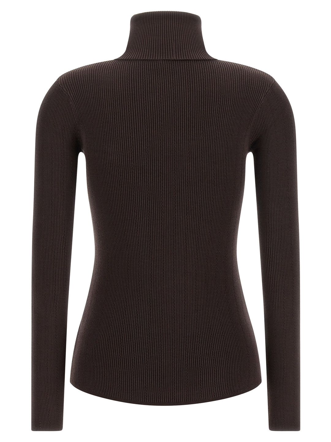 Elisabetta Franchi Tricot Turtleneck Sweaters and Cardigans - Brown | 199562f1e59ba242cb677aad9f95f7f1db921899