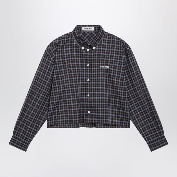 Blue/Cocoa Tartan Shirt