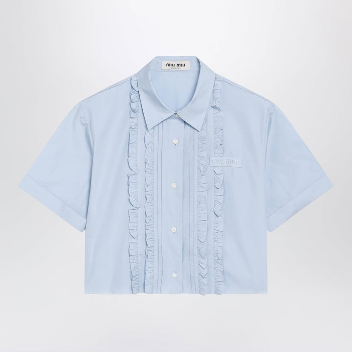 Miu Miu Shirts & Tops - Light Blue | 171d348150729155a2ddfe1c293e18d6300965c8