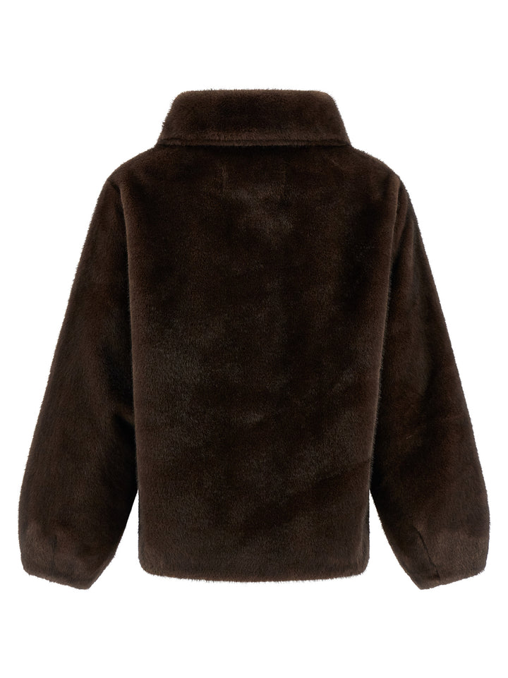 Lou Andrea Mink Faux Fur - Brown | 559ef69895f8e6ce10126770744e40db52d38657