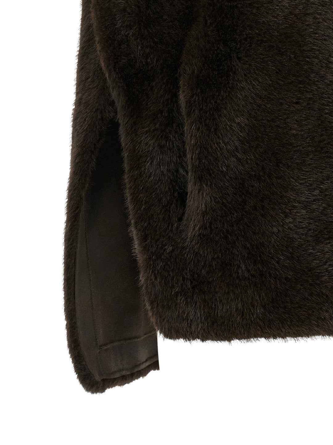 Lou Andrea Faux Fur Vest Gilet - Brown | 908be11f45181f42bee4bf0e30090a3a7fe86eea