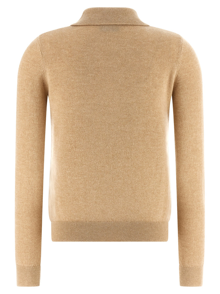 Elisabetta Franchi Cashmere Sweater Sweaters and Cardigans - Beige | 40632abc203bb657e7625666173cc7cdce1be3c0