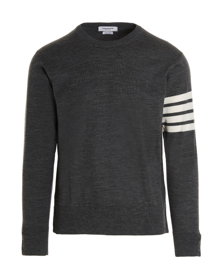 Thom Browne 4 Bar Sweaters and Cardigans - Gray | 08eb0d2576c3507d9a8e0730643354b2968ba3ac
