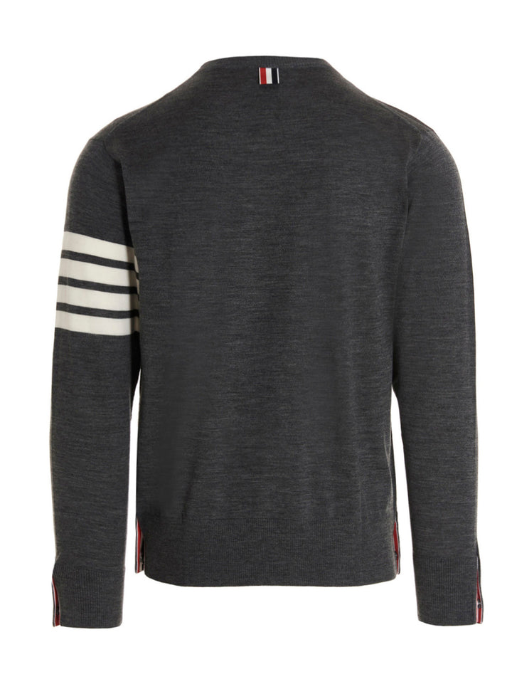 Thom Browne 4 Bar Sweaters and Cardigans - Gray | 433382c22c11c888aeeabcf6e9d0c31229652e23
