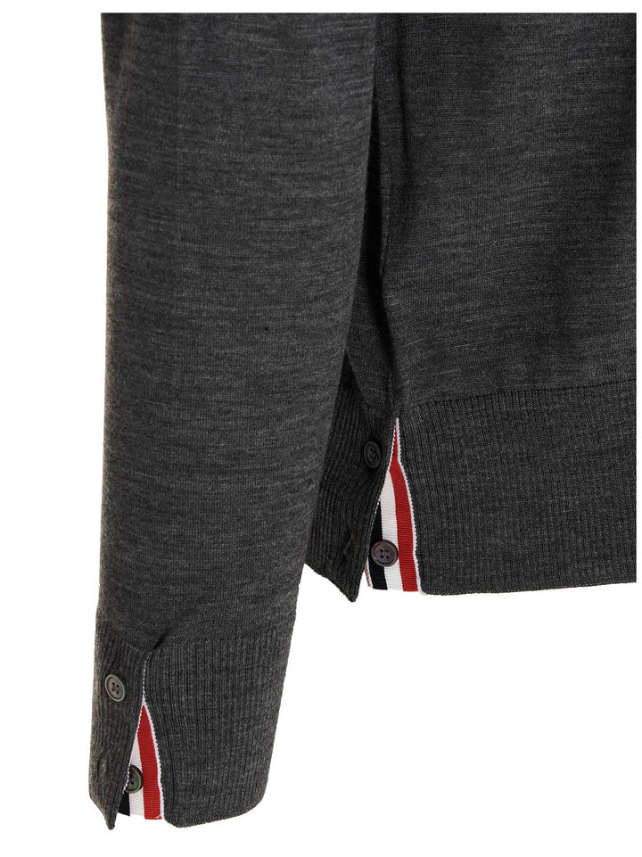 Thom Browne 4 Bar Sweaters and Cardigans - Gray | 9f5604ca2499ec06a4f03e6e9469ff76f9767116