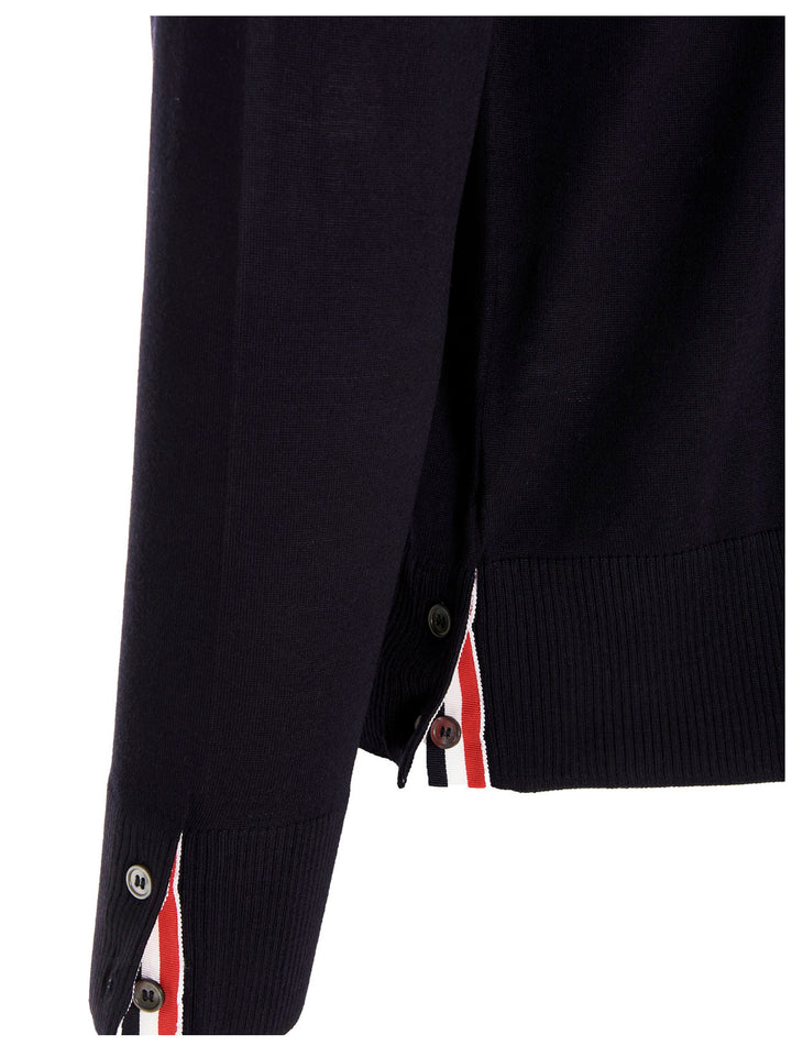 Thom Browne 4 Bar Sweaters and Cardigans - Blue | 93ed4aada5b1336304ec4b3cd35e419eebcee6b4