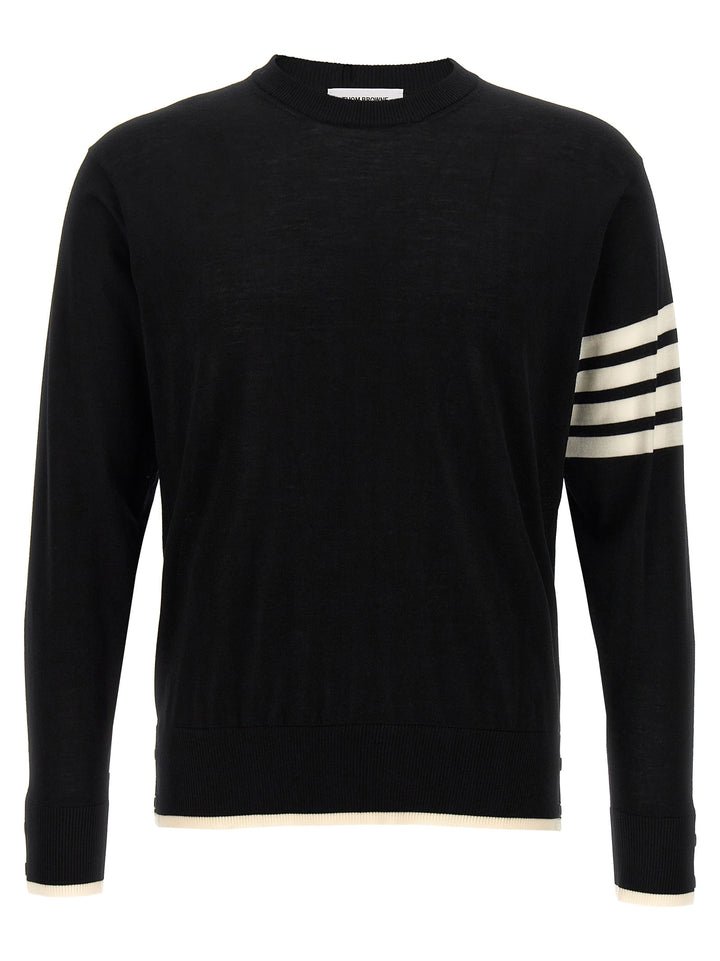 4 Bar Sweater, Cardigans White/Black