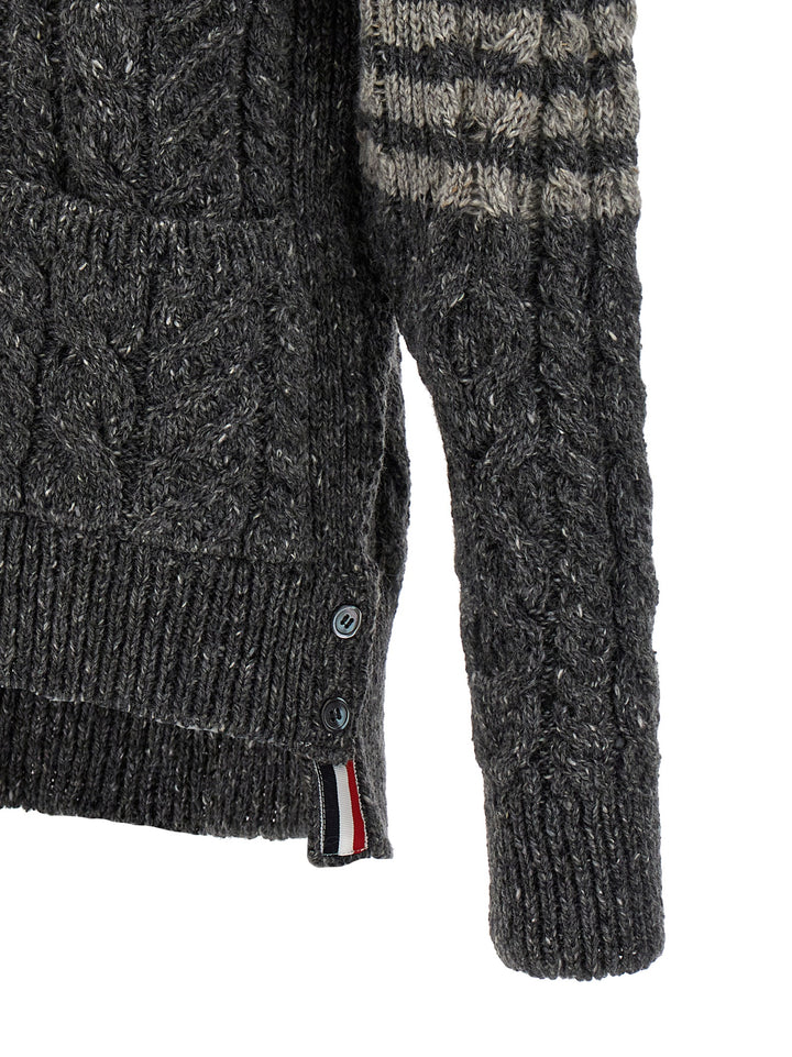 4 Bar Sweater, Cardigans Gray