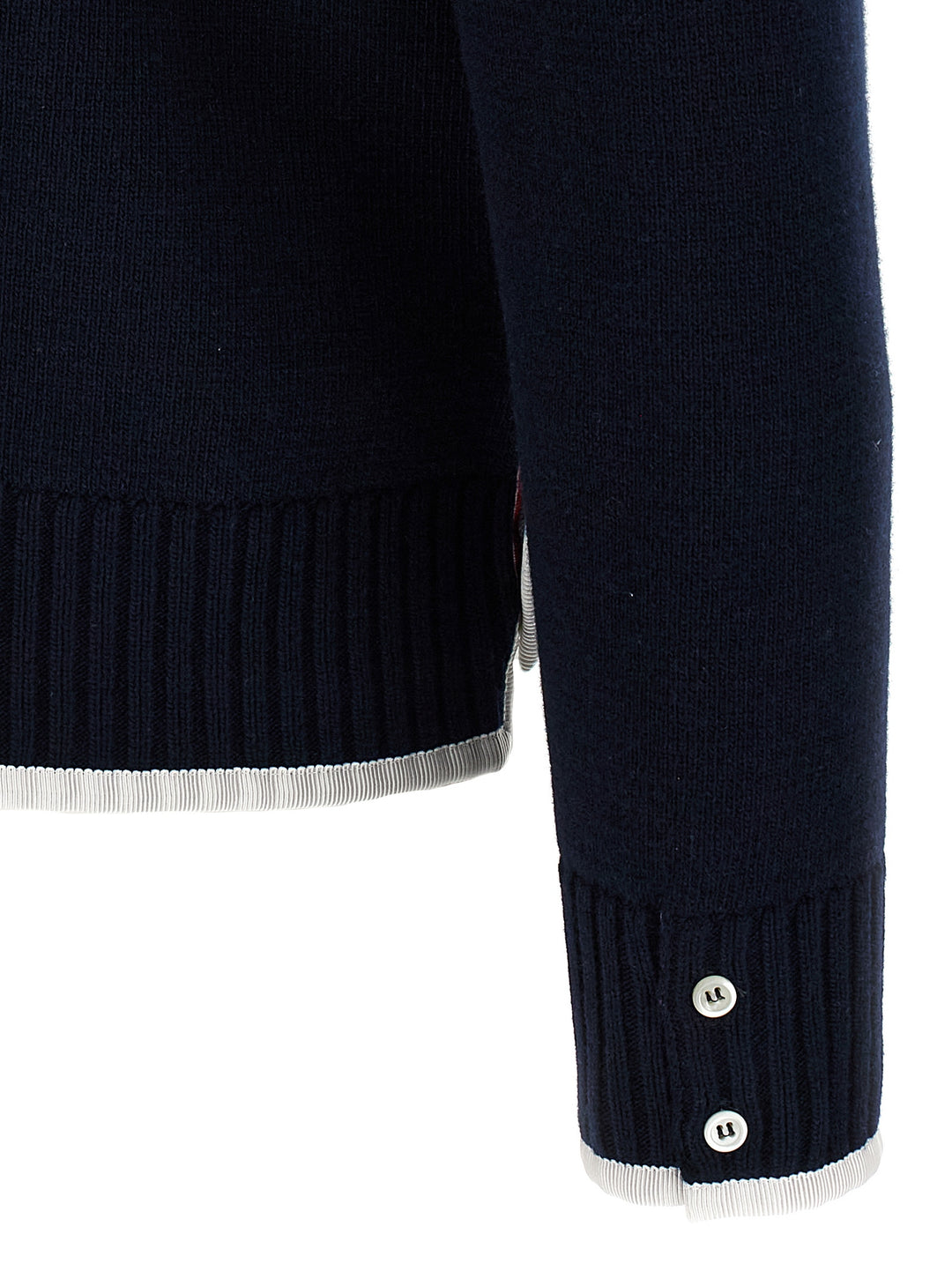Thom Browne 4-Bar Sweaters and Cardigans - Blue | f292ab77cf607b4e4fedaefe323fe76aad8b602b
