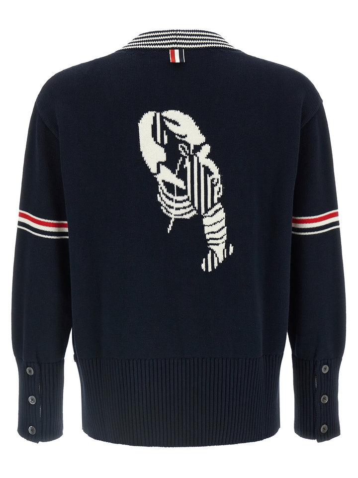 Thom Browne Lobster Sweaters and Cardigans - Blue | ddaa3e280b52162c86df24ce8568c7df0cd3fc69