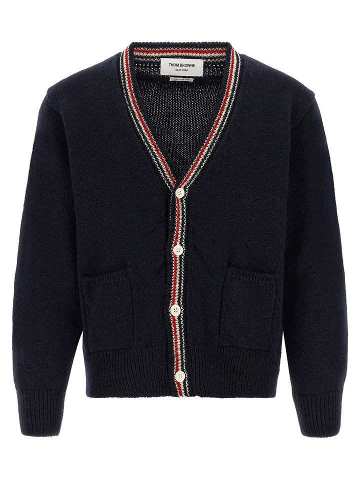 Thom Browne Hector Sweaters and Cardigans - Blue | 2145df224d4665f65946560583091054e34ccf17