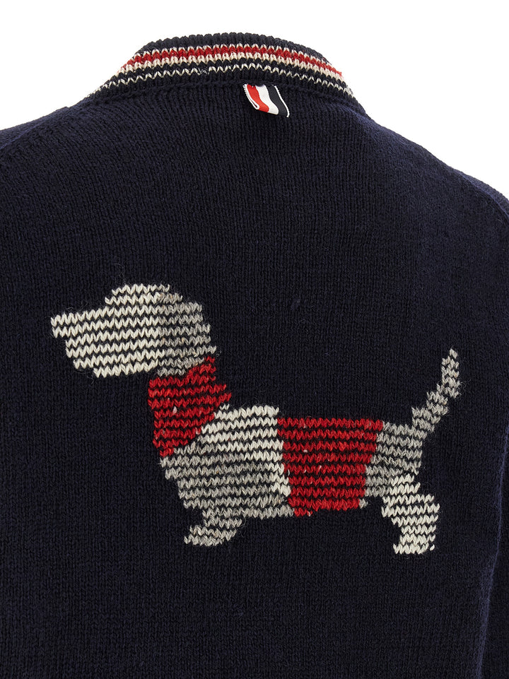 Thom Browne Hector Sweaters and Cardigans - Blue | 54dbee6f74e4bb5fc8a0ed24704664189d5e1a85