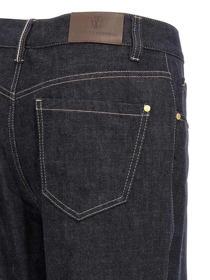 Brunello Cucinelli Monile Jeans - Blue | 0ab20a0c2a532a25be1809cc475b34563a724b98