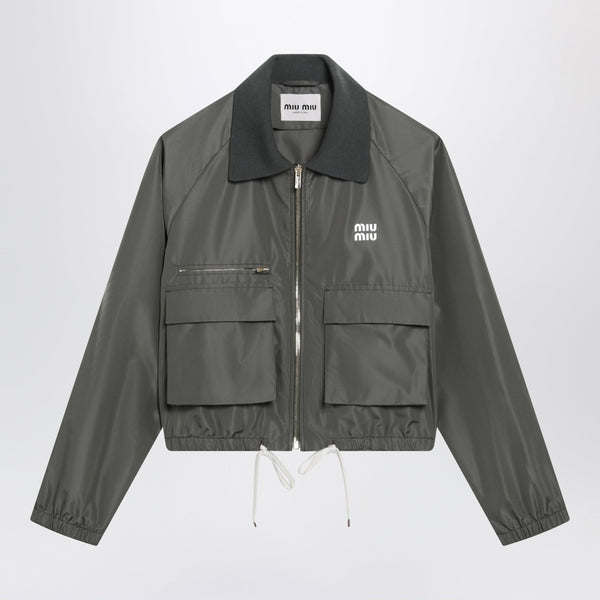Water-Repellent Tela Tec Blouson In Forest Green