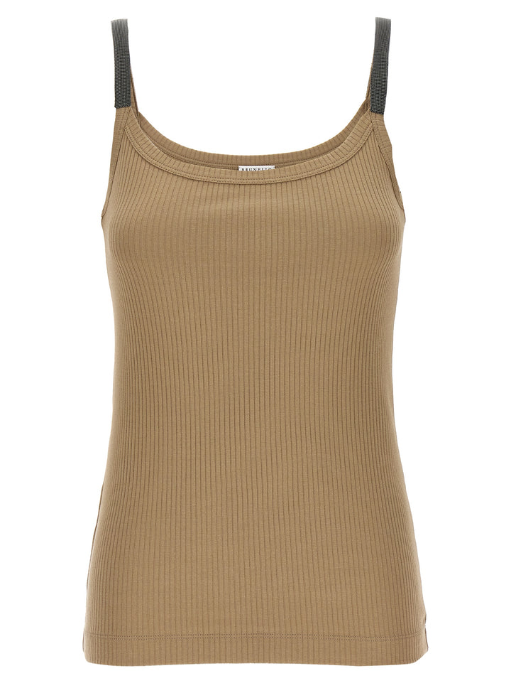 Top Monile Tops Beige