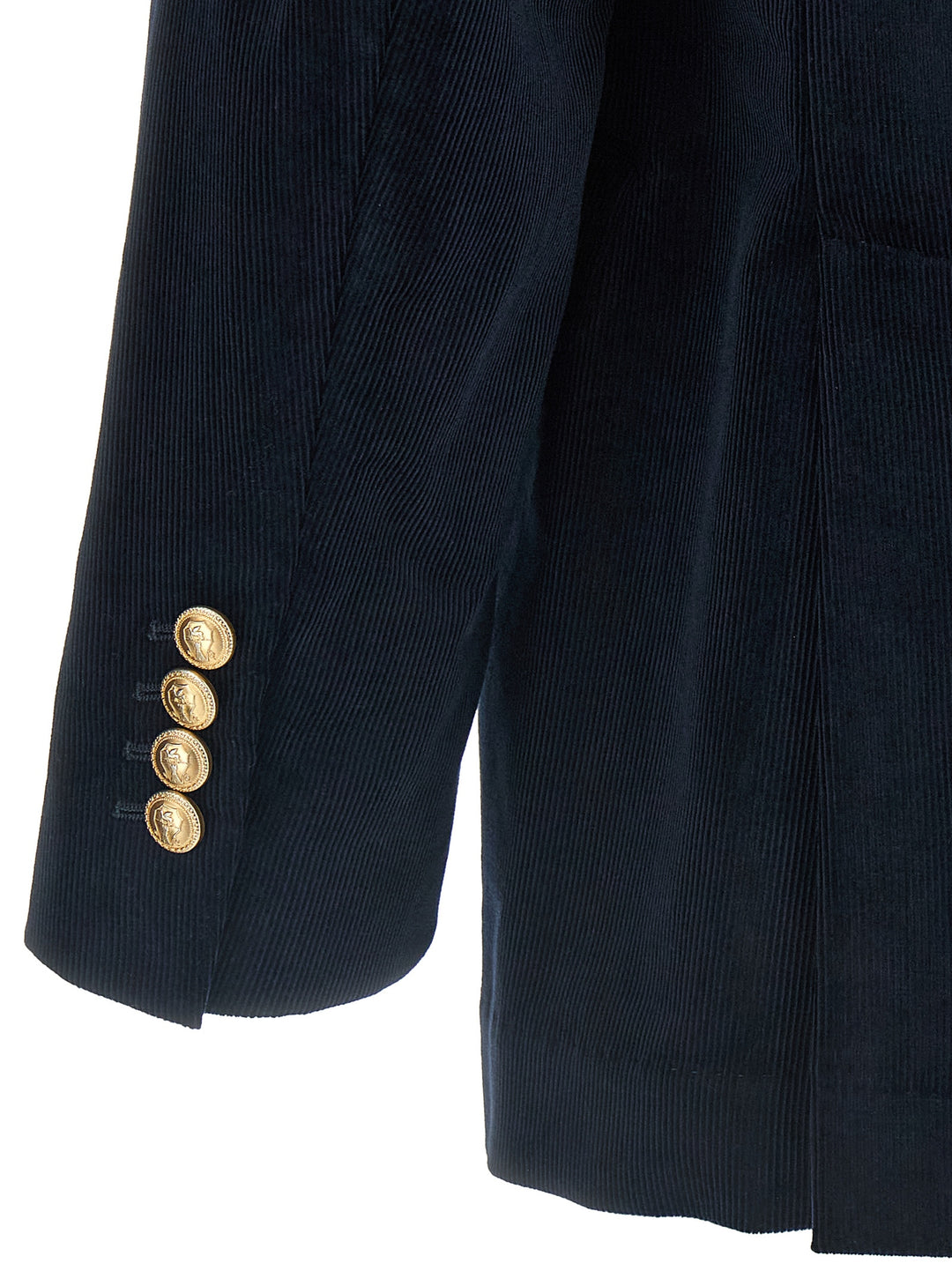 Brunello Cucinelli Corduroy Blazer - Blue | 9873452859395c4dd355a28cc2170100a218e9ee