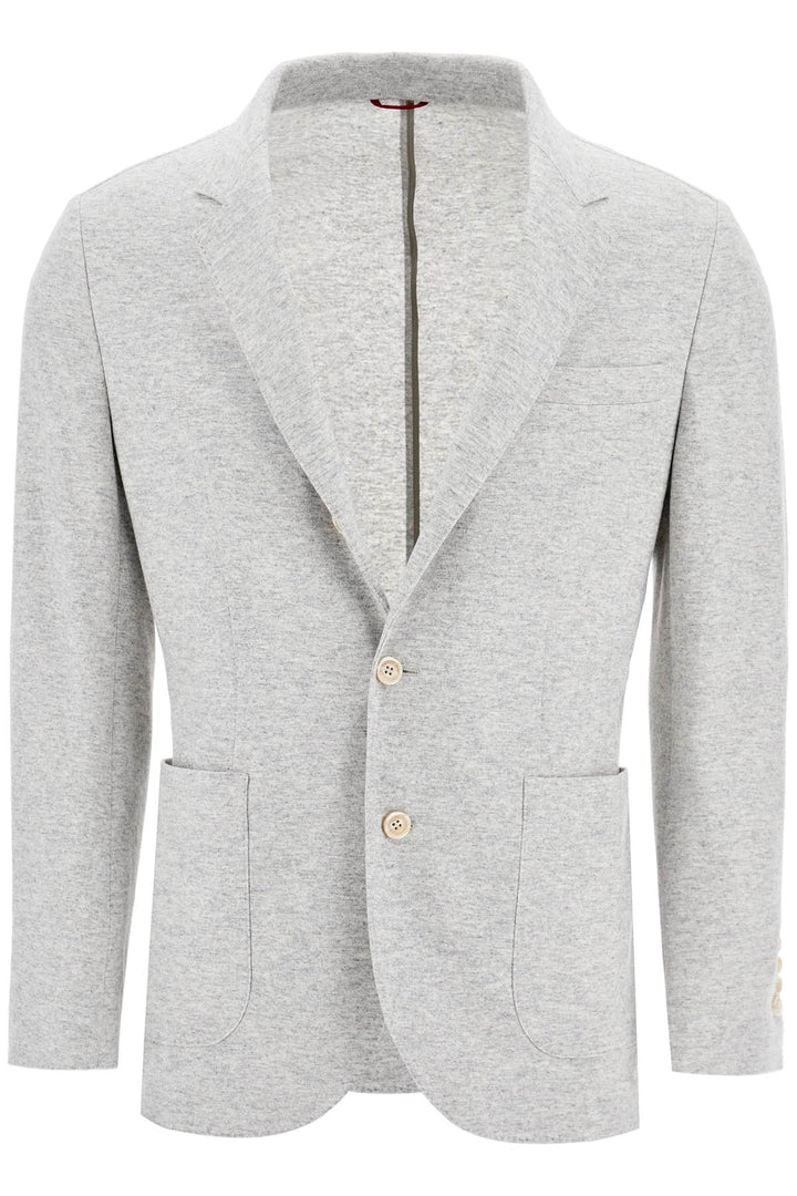 Blazer In Jersey Di Cashmere