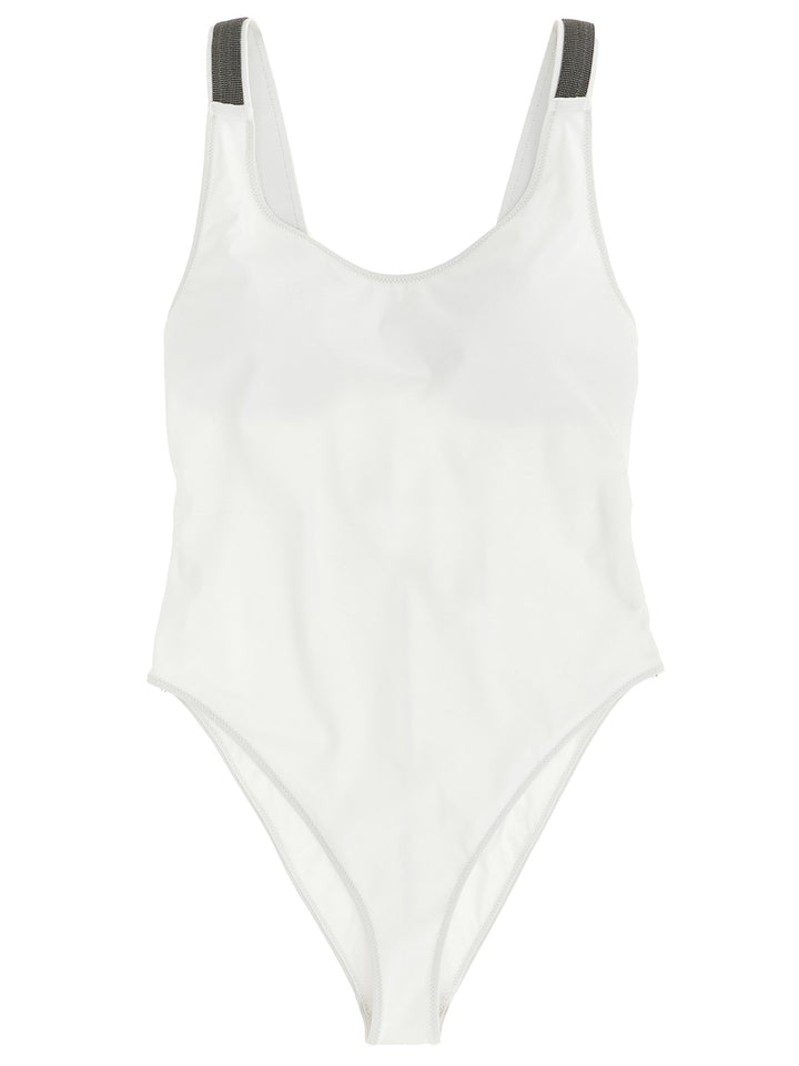 Brunello Cucinelli Precious Details Beachwear - White | 8b50c6f5429ac9f35e7f666191231f544d0fc2c7