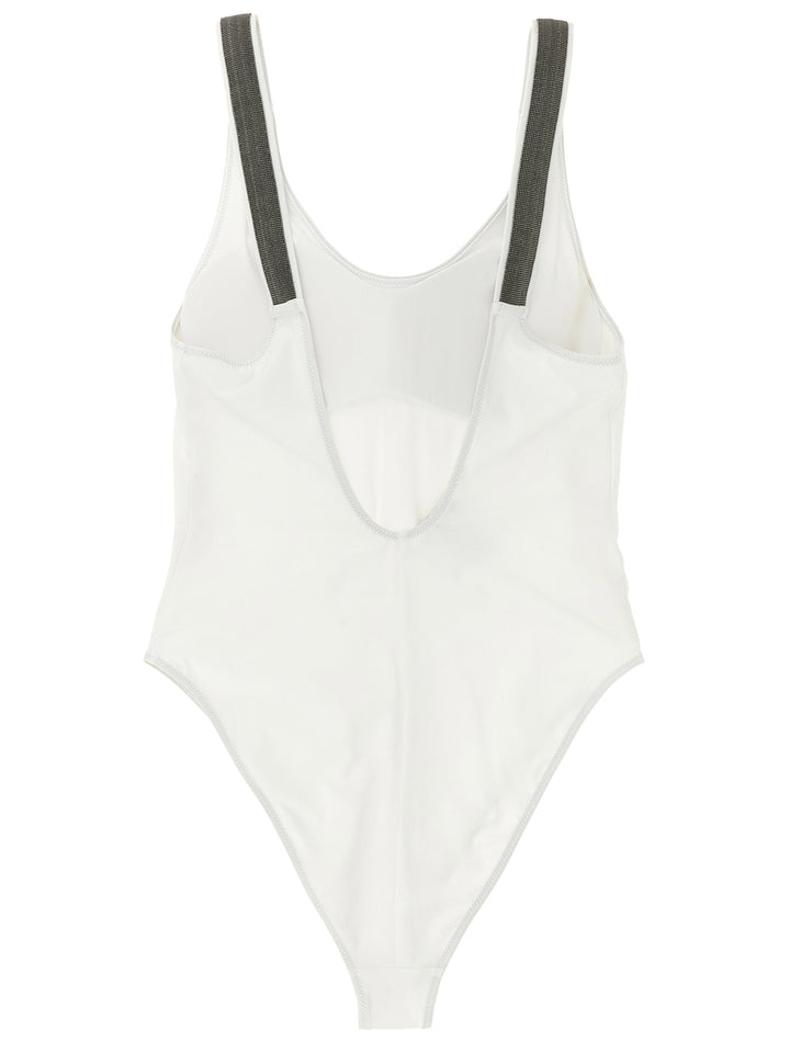 Brunello Cucinelli Precious Details Beachwear - White | e428d0046880d59f83e8fef4428d12c1ba79a6ac