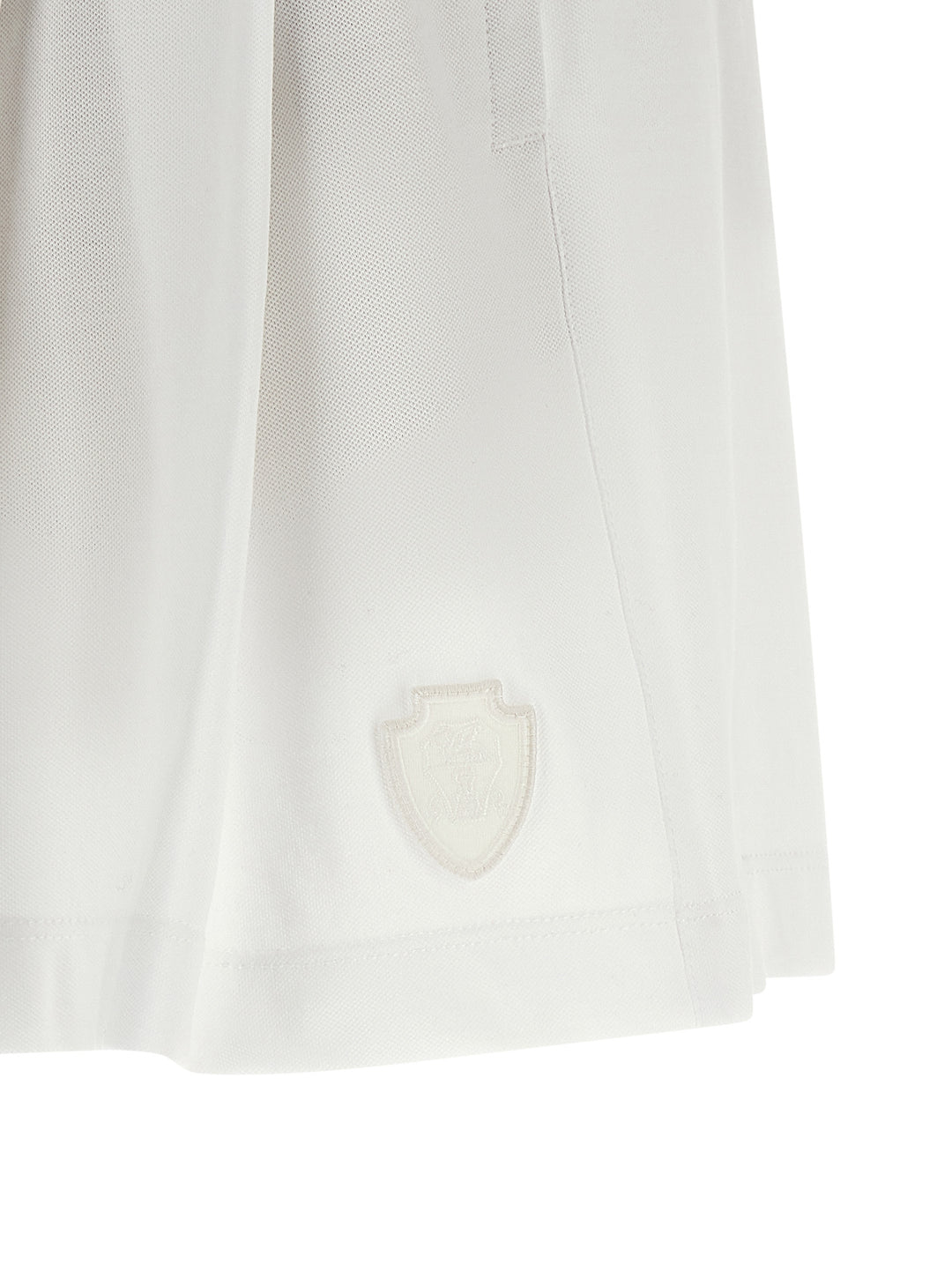 Brunello Cucinelli Heraldic Coat Of Arms Shorts Bermuda and Short - White | 1ae1769671dd68ed26ba5c8b47ac50b018c075a3