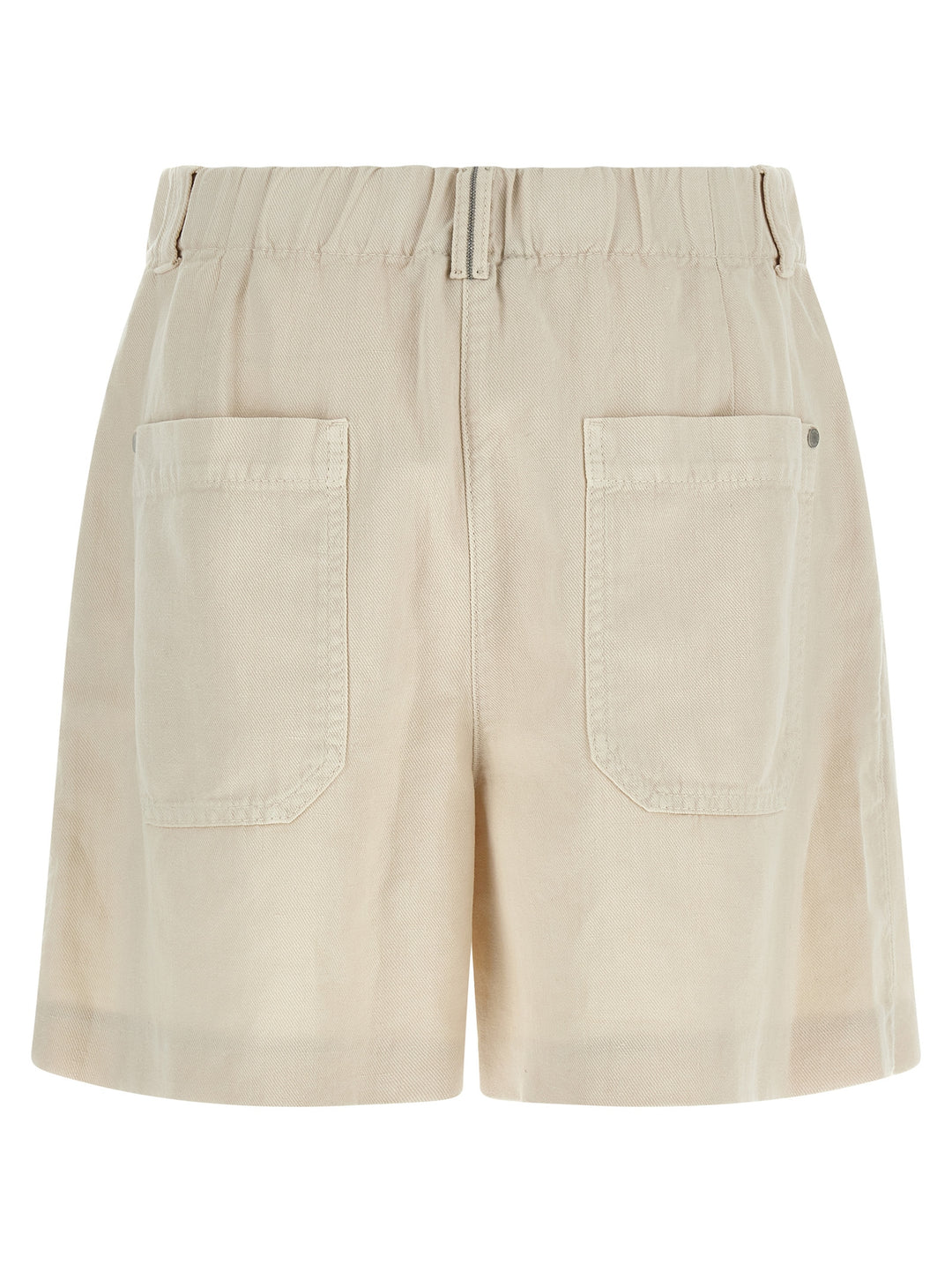 Brunello Cucinelli Baggy Bermuda and Short - Beige | 53c82363fc3e738a87d588aaf8d3929a570e1e96
