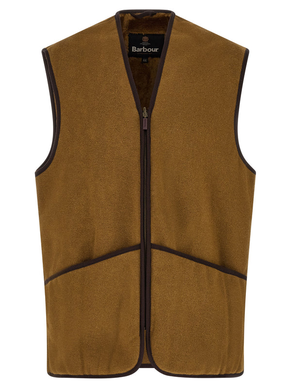 Reversible Vest Gilet Brown
