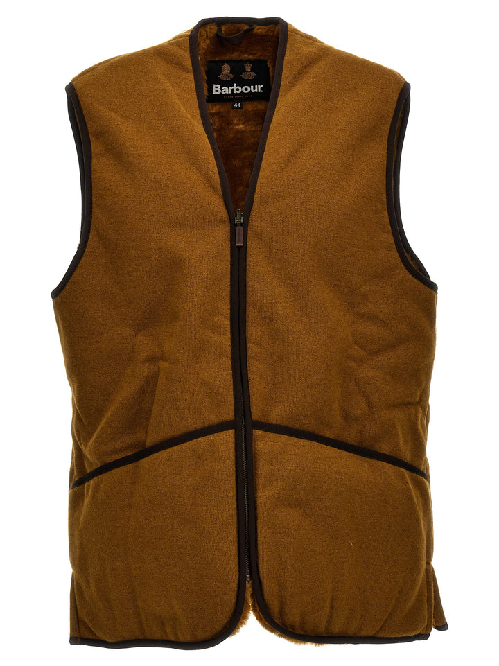 Barbour Reversible Vest Gilet - Brown | 723b3b953efaeb8ce1e0ce4fd03e40fb2544a6ea
