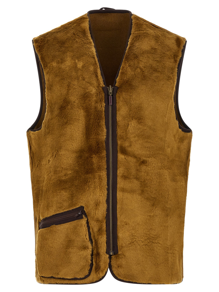 Barbour Reversible Vest Gilet - Brown | 1e36707698ecc84d4a48ee97667af682e86532b1